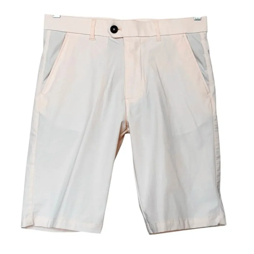 Greyson Montauk Performance Golf Shorts 10” Inseam Light Pink Men’s Sz 30 EUC - Picture 2 of 7